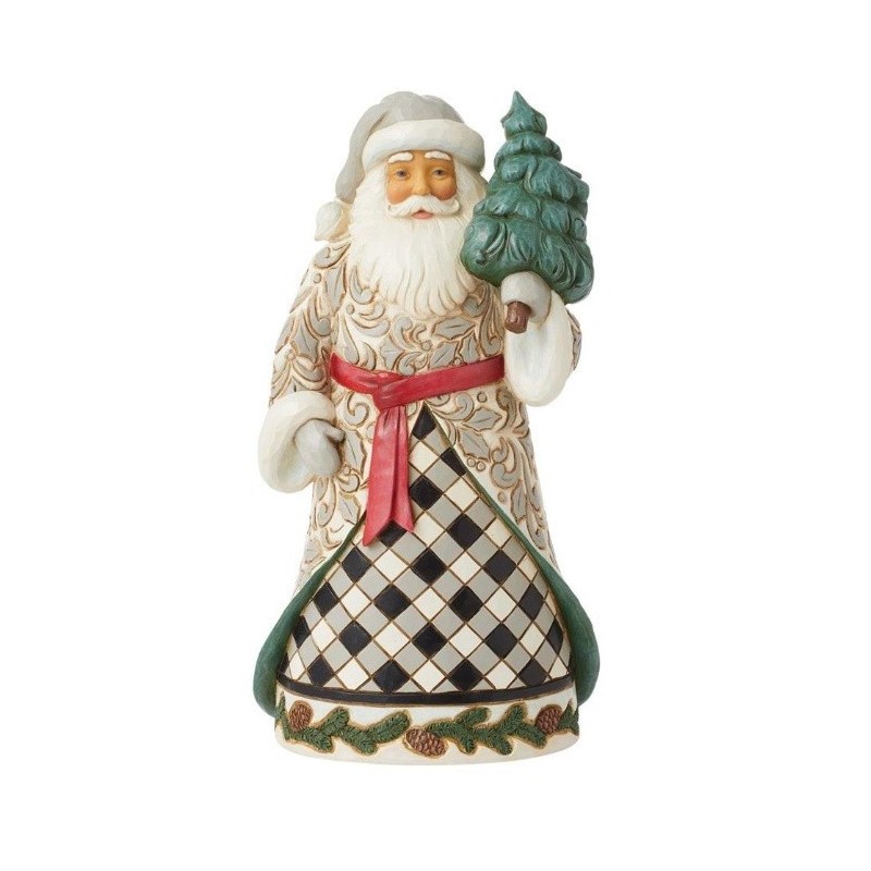 Figurine Père Noël Sapin