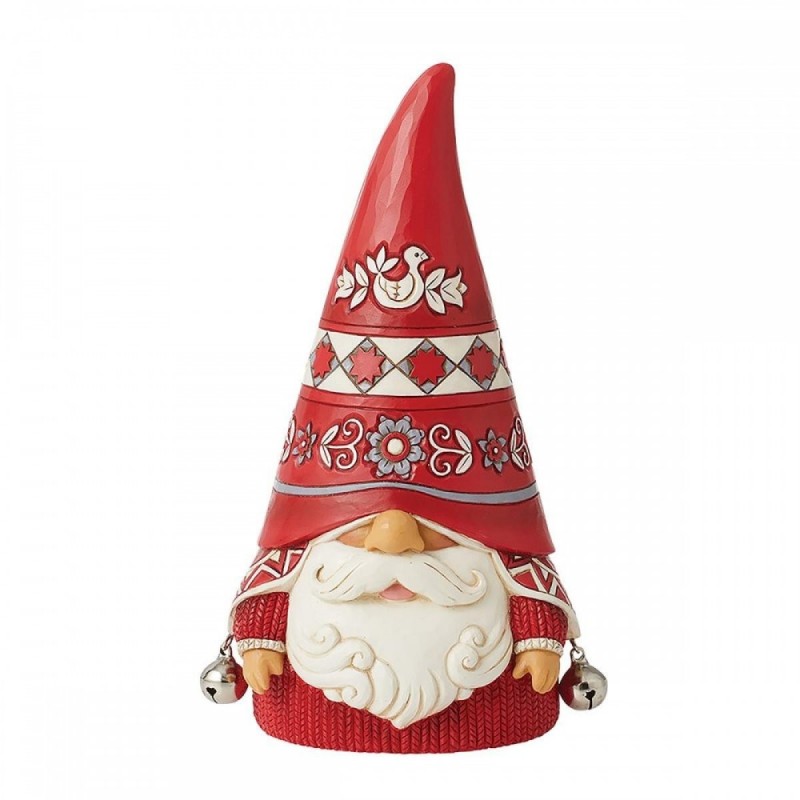 Figurine Gnome Avec Un Bonnet À Clochette