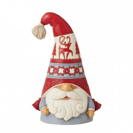 Figurine Gnome Avec Un Chapeau A Pompon