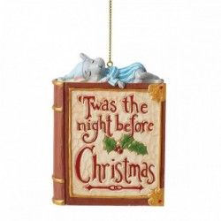 Figurine Suspension Livre The Night Before Christmas