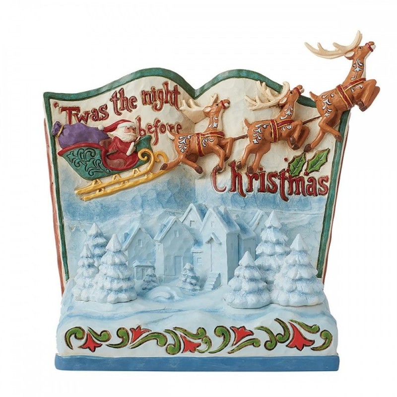 Figurine Storybook The Night Before Christmas