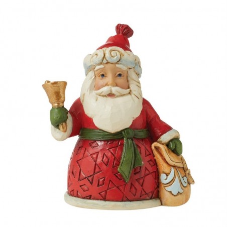 Figurine Père Noël Avec Une Cloche