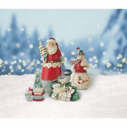 Figurine Wonderland Gnome And Snowman