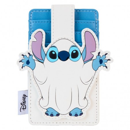 Porte-Cartes Phosphorescent Stitch Costume De Fantôme Disney Loungefly