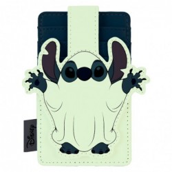 Porte-Cartes Phosphorescent Stitch Costume De Fantôme Disney Loungefly