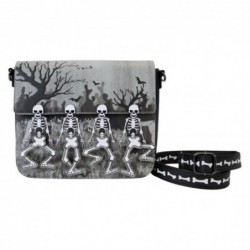 Sac À Bandoulière Skeleton Dance Disney Loungefly