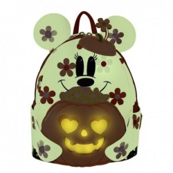 Mini Sac À Dos Phosphorescent Minnie Costume De Fantôme Fleuri