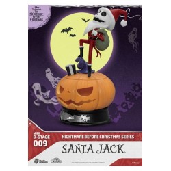 Figurine Santa Jack L'étrange Noël De Monsieur Jack Disney Mini D-Stage