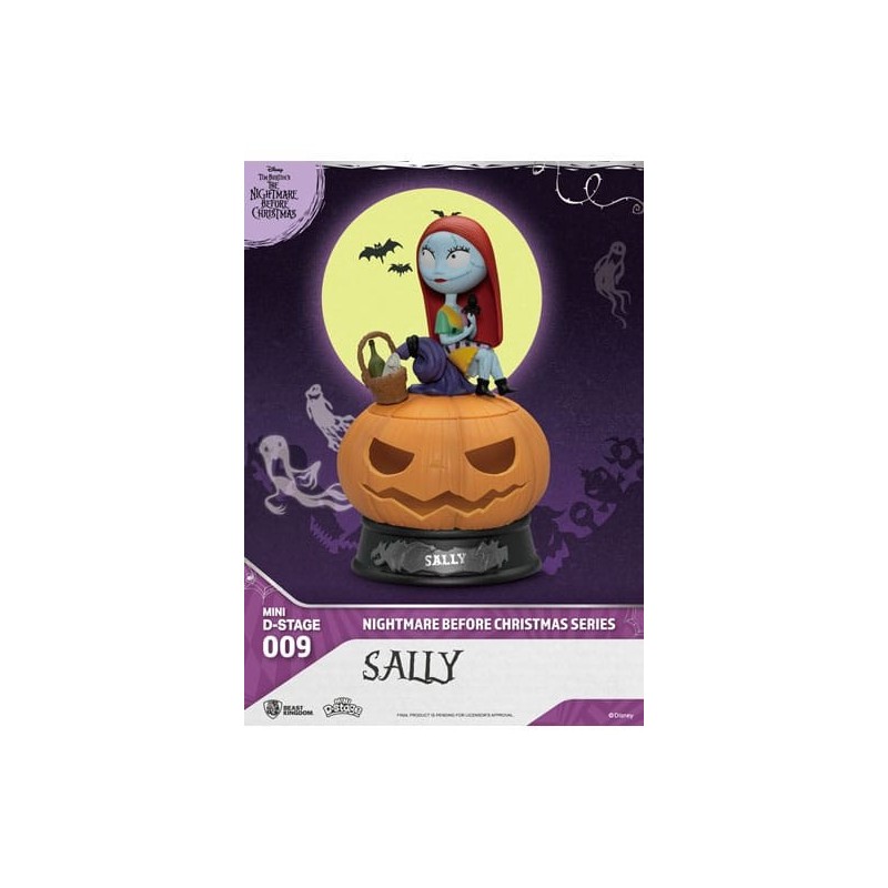 Figurine Sally - L'étrange Noël De Monsieur Jack Disney Mini D-Stage