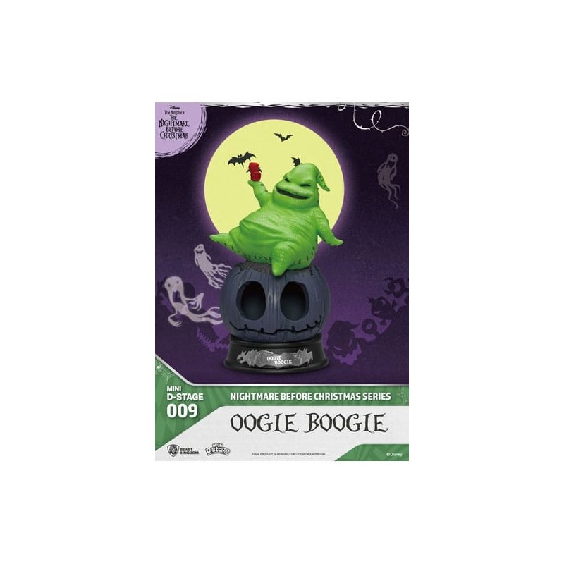 Figurine Oogie Boogie L'étrange Noël De Monsieur Jack Disney Mini D-Stage