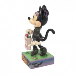 Figurine Minnie En Costume De Chat Noir Disney Traditions