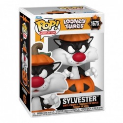 Figurine Funko Pop 1675 Halloween Sylvestre Citrouille Looney Tunes