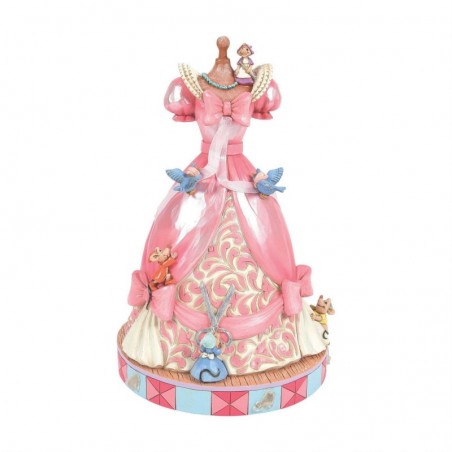 Figurine Musique De La Robe Rose De Cendrillon