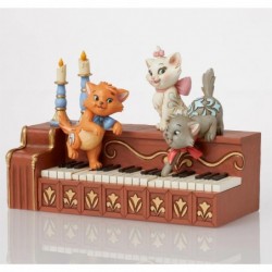 Figurine Chatons Aristochats Sur Un Piano