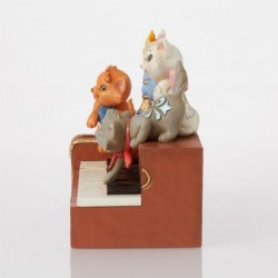 Figurine Chatons Aristochats Sur Un Piano