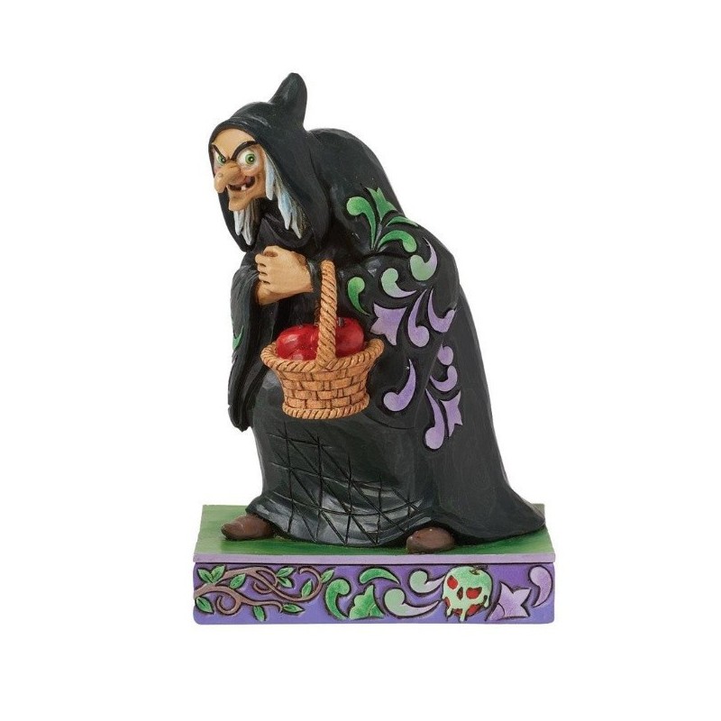 Figurine Vieille Sorcière Disney Traditions Blanche-Neige