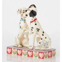 Figurine Pongo Et Perdita Disney Traditions 101 Dalmatiens