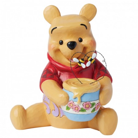 Figurine Big Winnie L'ourson Avec Son Pot De Miel Disney Traditions