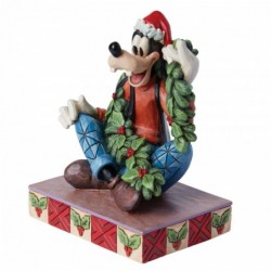 Figurine Dingo De Noël Disney Traditions