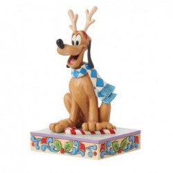 Figurine Pluto De Noël Disney Traditions