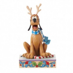 Figurine Pluto De Noël Disney Traditions