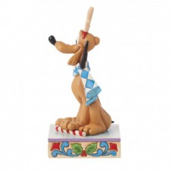 Figurine Pluto De Noël Disney Traditions