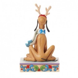 Figurine Pluto De Noël Disney Traditions