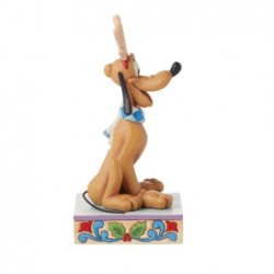 Figurine Pluto De Noël Disney Traditions