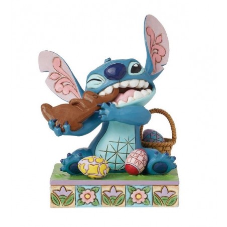 Figurine Stitch Pâques Disney Traditions Lilo Stitch