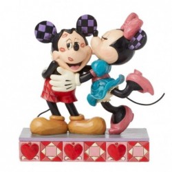 Figurine Hugs Kisses Figurine Mickey Et Minnie Love