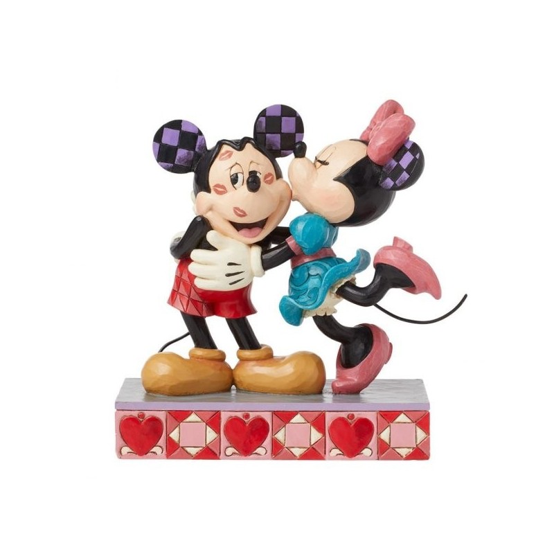 Figurine Hugs Kisses Figurine Mickey Et Minnie Love