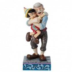 Figurine Geppetto Et Pinocchio Disney Traditions