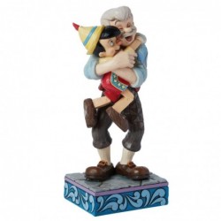 Figurine Geppetto Et Pinocchio Disney Traditions