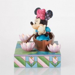 Figurine Chaloupe D'amour Led Mickey Et Minnie Disney Traditions