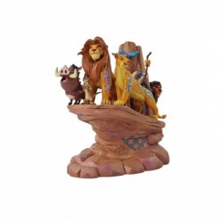 Figurine Le Roi Lion Carved In Stone Disney Traditions