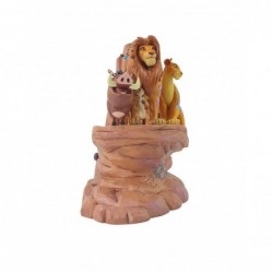 Figurine Le Roi Lion Carved In Stone Disney Traditions