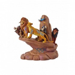 Figurine Le Roi Lion Carved In Stone Disney Traditions