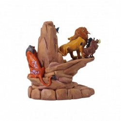 Figurine Le Roi Lion Carved In Stone Disney Traditions