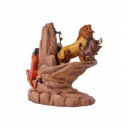 Figurine Le Roi Lion Carved In Stone Disney Traditions