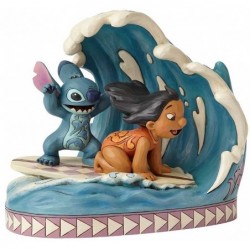 Figurine Lilo Et Stitch 15Ème Anniversaire Disney Traditions