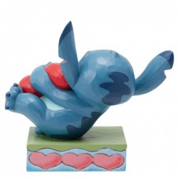 Figurine Stitch Avec Un Coeur Disney Traditions