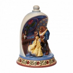 Figurine Diorama Rose La Belle Et La Bête Disney Traditions