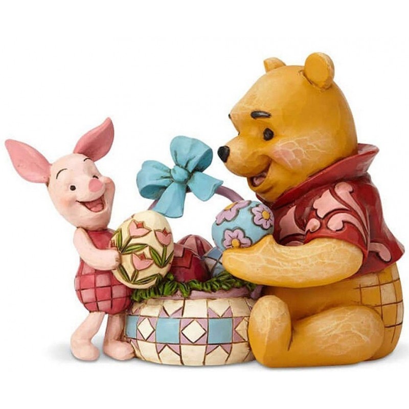 Figurine Paques De Winnie L'ourson Et Porcinet Disney Traditions