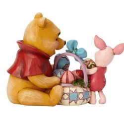 Figurine Paques De Winnie L'ourson Et Porcinet Disney Traditions