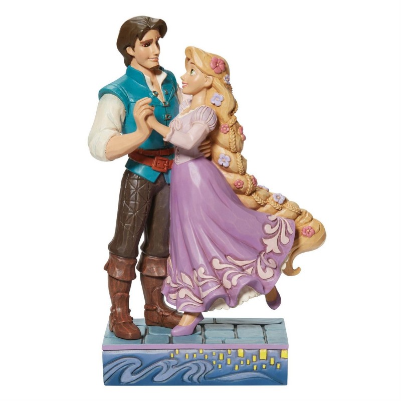 Figurine Raiponce Flynn Love Disney Traditions