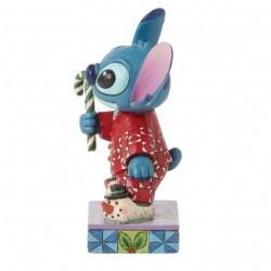 Figurine Stitch En Pyjama De Noël Disney Traditions