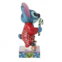 Figurine Stitch En Pyjama De Noël Disney Traditions