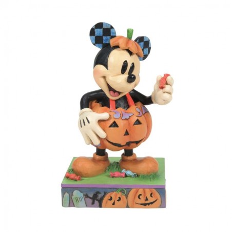 Figurine Mickey En Costume De Citrouille Disney Traditions