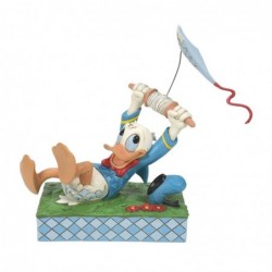 Figurine Donald Avec Un Cerf-Volant Disney Traditions