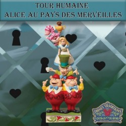 Figurine Tour Humaine Alice Au Pays Des Merveilles Disney Traditions